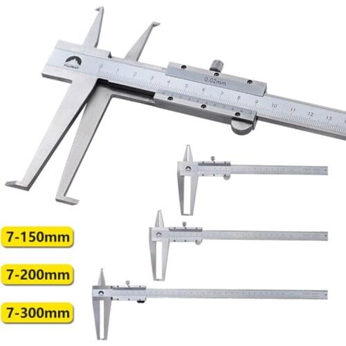 Vernier Caliper 7-150/200/300Mm/0.02 30-300Mm Micrometer Stainless Steel Inside Caliper Metric/Inch Measuring Instrument 7-150mm