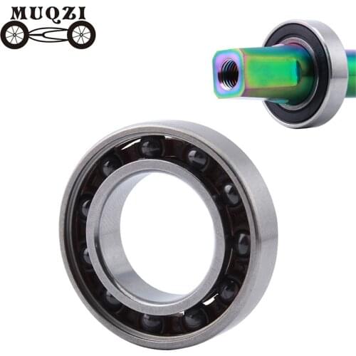 MUQZI ceramics Bearing fixed gear foldable bicycle Square hole Bottom bracket repair Palin 30 * 17 * 7mm