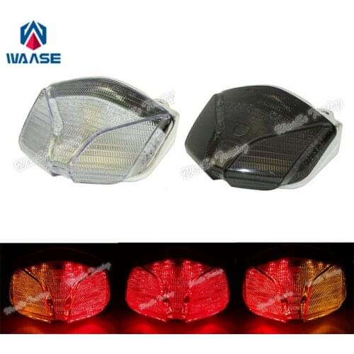 Waase For MV Agusta Brutale Strada F4 F1000 2000 2001 2002 2003-2009 Rear Tail Light Brake Turn Signals Integrated LED Light