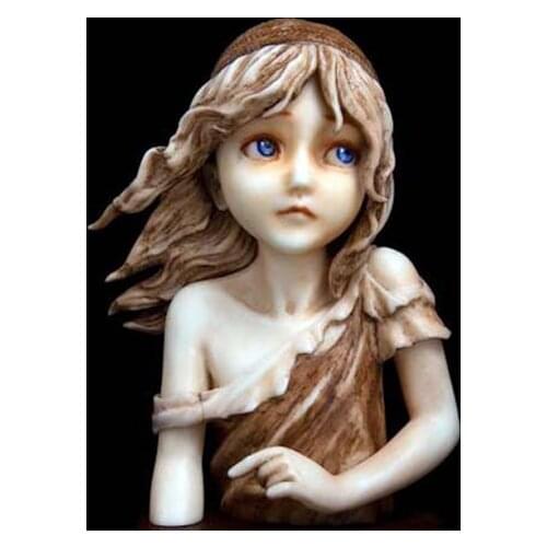 1/7 Cosette Les miserables movie role Resin Figure bust GK Uncoated No colour