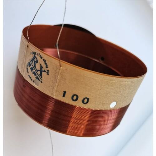 1 pcs ID: 100mm 4" 4inch High Quality 8Ohm voice coil for Repair B&C 18PS100 woofer bass Speaker voice coil