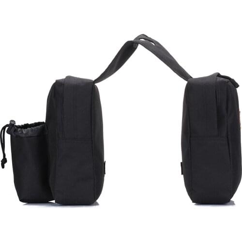 1pcs Outdoor ATV Motorcycle Front Bag Four-Wheel Bag Off-road Vehicle Snowmobile Canvas Waterproof Storage Bag