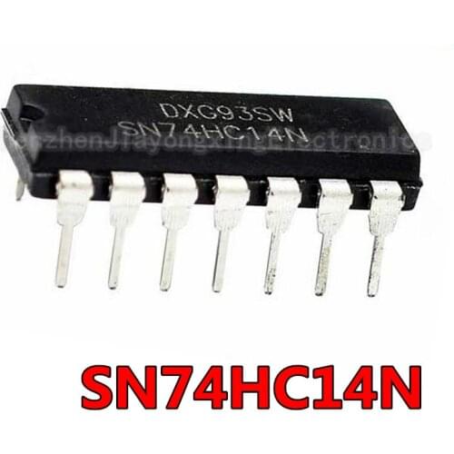 10PCS SN74HC14N DIP-14 SN74HC14 DIP 74HC14N DIP14 74HC14 new and original IC