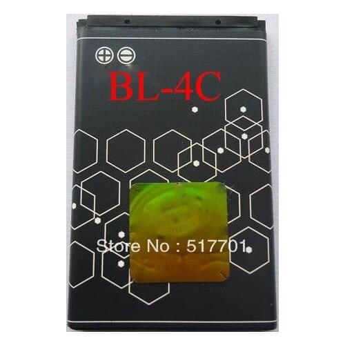 ALLCCX battery BL-4C for Nokia 1265 2652 3500 3500C 6102 6102i 6125 6170 6300 7200 7270 8208C