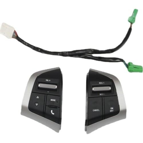 Soarhorse Car Multifunction Steering Wheel Audio Volume Bluetooth Cruise Control Switch button For Isuzu D-Max DMAX
