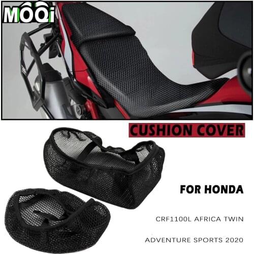 For HONDA CRF1100L AFRICA TWIN ADVENTURE SPORT CRF 1100 L 2020 Protective Cushion Seat Cover Honeycomb Cushion Nylon Fabric