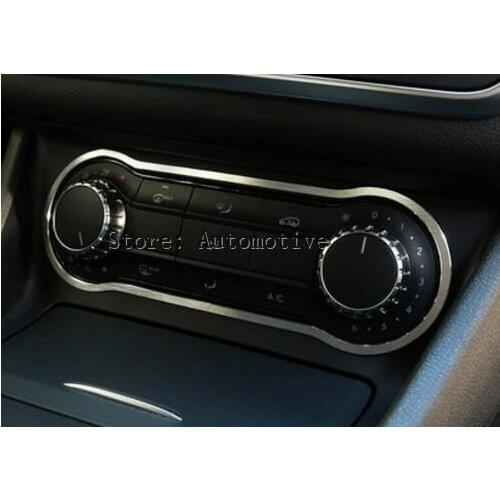 For Benz CLA C117 W117 Inner Air Condition Adjust Button Frame Cover 2014-2015 1pcs
