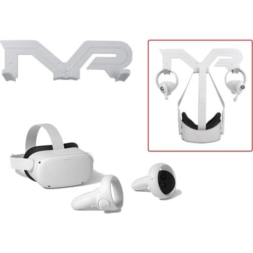 VR Glasses Wall Mount Holder Headset Stand Bracket For Quest 2 VR Accessories M2EC