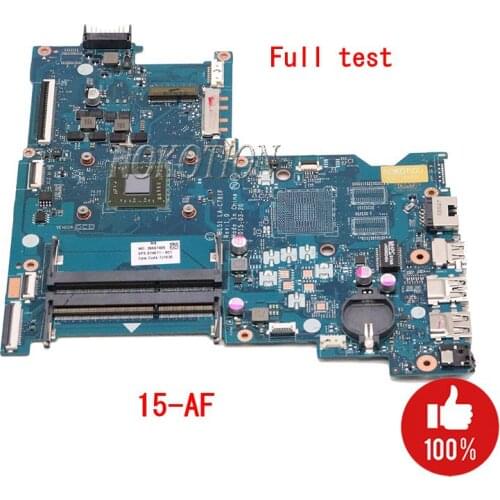 NOKOTION ABL51 LA-C781P for HP 15-AF Series Laptop motherboard DDR3 813969-001 813969-501 813968-001 Mainboard Tested