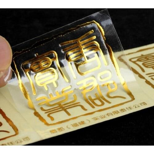 Custom transparent clear label stickers printing, Sticker Packing Labels with custom logo text adhesive stickers labels