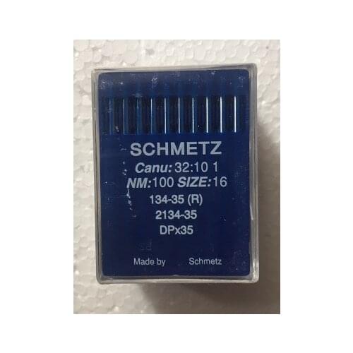 SCHMETZ LEATHER MACHINE SEWING NEEDLES 134-35VR,134-35D,134-35DI,134-35S DPX17 9/65 12/80 14/90 16/100 23/160 24/180 19/120