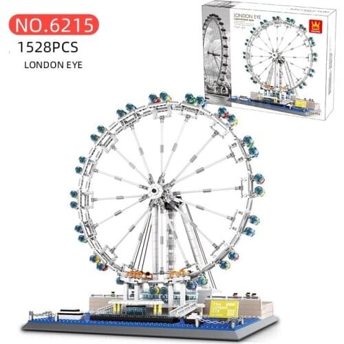 World Famous Architecture Building Blocks Model Toy Educational Plastic Bricks Kids Juguetes for Children Gifts Christmas 6215