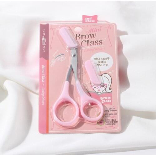 Eyebrow Trimmer Scissor with Comb Facial Hair Removal Grooming Shaping Shaver Cosmetic Makeup Accessories Eye Brow Shaper