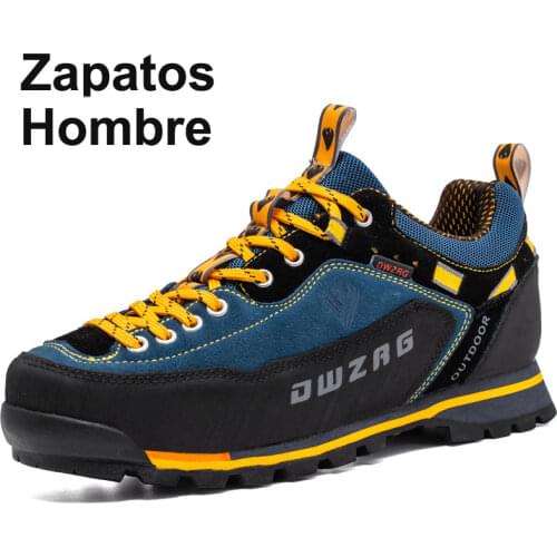 Waterproof Hiking Shoes Mountain Climbing Shoes Outdoor Hiking Boots Trekking Sport Sneakers Men Hunting Trekking