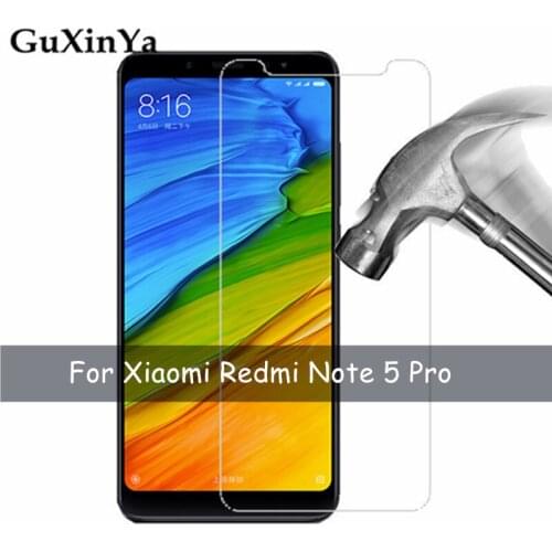 2pcs Tempered Glass Xiaomi Redmi Note 5 Pro Screen Protector Glass For Xiomi Redmi Note 5 Pro Anti-scratch Glass Redmi Note5 Pro