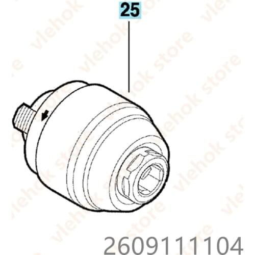 Keyless Chuck for BOSCH DDH181X DDH361 HDH361 GSB36VE-2-LI GSR36VE-2-LI HDH181X 2609111104 Power Tool Accessories Electric tools