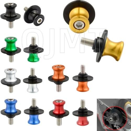 Black/Red/Blue/Green/Gold/Chrome Swing arm Spool Slider Bobbin 8mm Fit For HAYABUSA