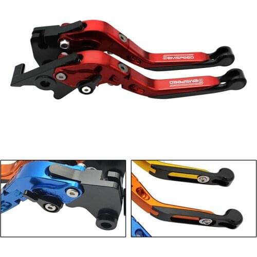 SEMSPEED Motorcycle CNC Long Folding Extendable Brake and Clutch Levers For DUCATI Panigale V2 2020 Panigale V4/S/R 2018-2020