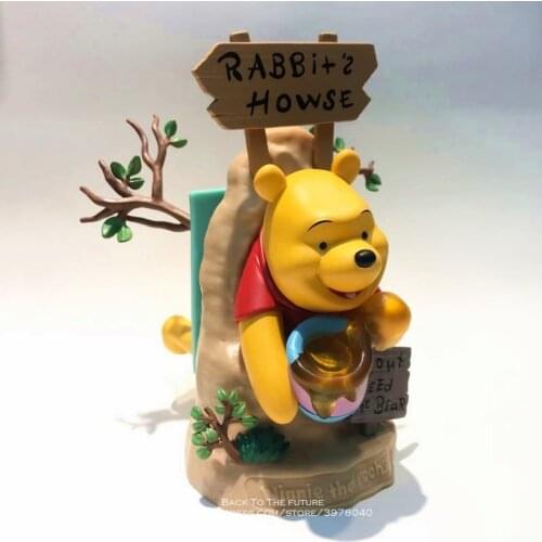 Disney Winnie the Pooh 13-17cm Action Figure Anime Decoration Collection Figurine Toy model for children gift