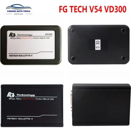 Fgtech Galletto 4 Master v54 ECU tool FG Tech V 54/FG VD 300 Full set Master FG-Tech BS Support BDM Function