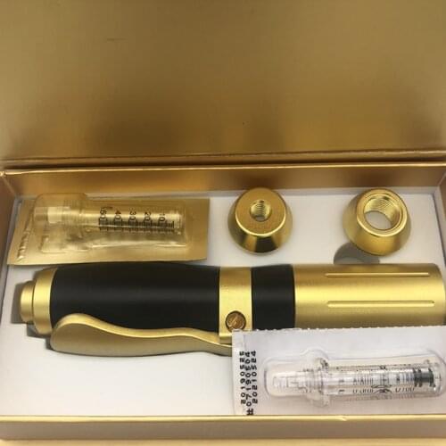 1 Set High Pressure 2 In 1 Hyaluronic Pen Hyaluron Injection Pen for Anti Wrinkle Lifting Lip Hyaluron Gun 0.3ml &0.5ml Head