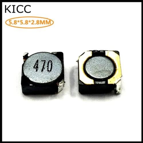 5D28 47UH 470 Chip inductor 6*6*3mm Shielding Power inductance (20Pcs)