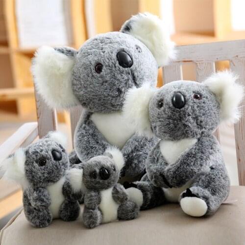 Koala Bear Simulation Stuffed Plush Doll Kids Animal Toy mama koala custom soft baby Fashion Australia Koala Bear Plush toy