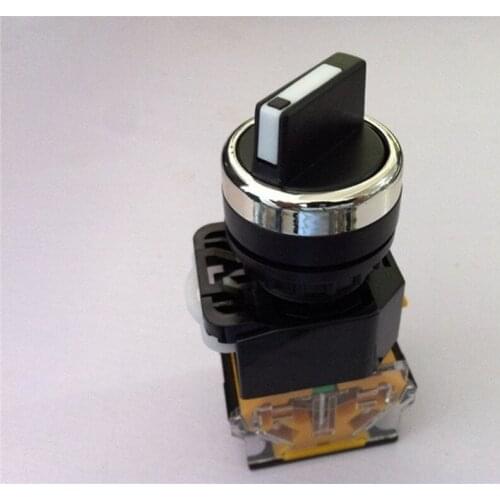 LA38-11X2 2 Position NO NC Maintained Select Selector Switch Rotary Switch Brand New