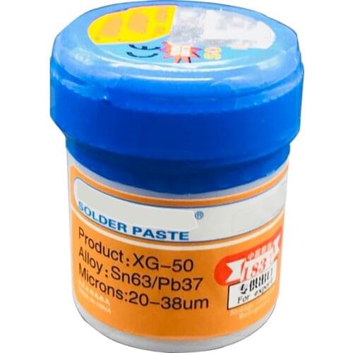 Mechanic Soldering Solder Welding Paste Flux XG-50 SMD SMT Sn63/Pb37 Tool Soldering Iron Station Flux Sn63/Pb37 Repair Tool
