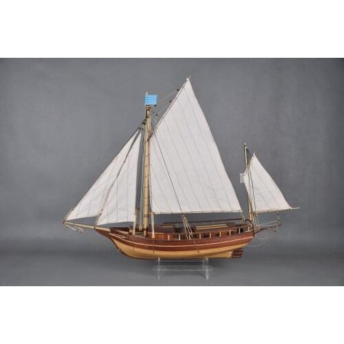 Model Boats Wooden Boston The Waves of The Wooden Sailing Ship Model Kit Hobby Diy Train Wooden Ship Models Kits Boston