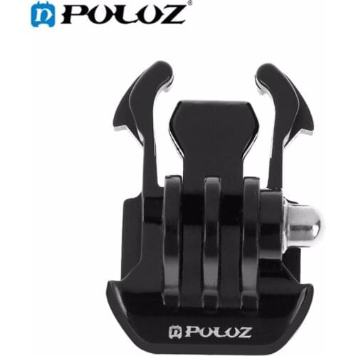 PULUZ for Go Pro Accessories Horizontal Surface Quick Release Buckle for GoPro NEW HERO/HERO6/5/4/Xiaoyi/DJI OSMO Action Cameras
