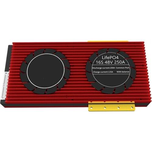 Smart BMS Lifepo4 16S 200A with UART RS485 CAN full communications operate by phone or PC changeable data