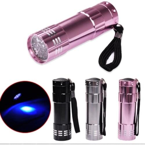 Nail dryer led uv lamp for Nails Dryer Mini 12W Flashlight Nail Fast Cure for Prime Makeup Small Grill 30 Seconds Dryer led