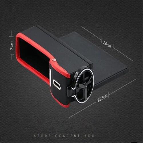 High quality Black Car PU Seat Storage Box Stowing Tidying Seat Cracks Slit Gap Seam Filler Pocket 10pcs = 5 pairs