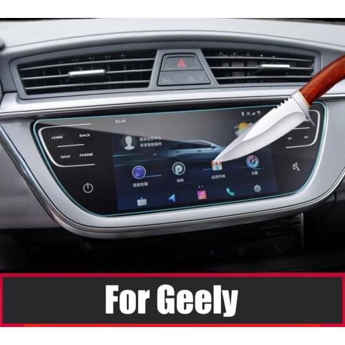 For Geely Atlas Boyue NL3 Proton X70 EX7 Emgrand X7 GS GL 2017 2018 2019 Tempered Glass Car Navigation GPS Screen Protector Film