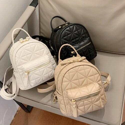 Women Mini Backpack Fashion Leather Backpacks for Teenage Girls Small Female School Backpack Cute Shoulder Bag Bagpack Mochila