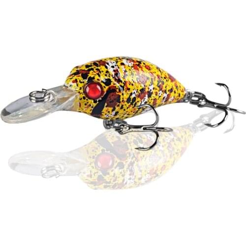 1Pcs Minnow Fishing Lures Hard Bait 3cm 4.5g Jig wobbler Bass Pike Lure Plastic Artificial Baits for Fishing Tackle Crankbait