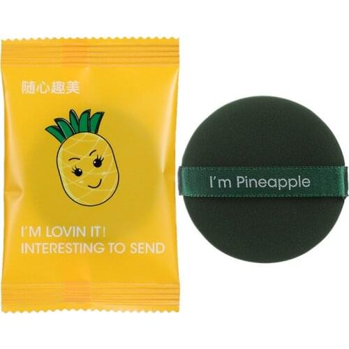 1PC Round Shape Portable Soft Cosmetic Puff Facial Face Body Powder Foundation Puff Makeup Foundation Sponge