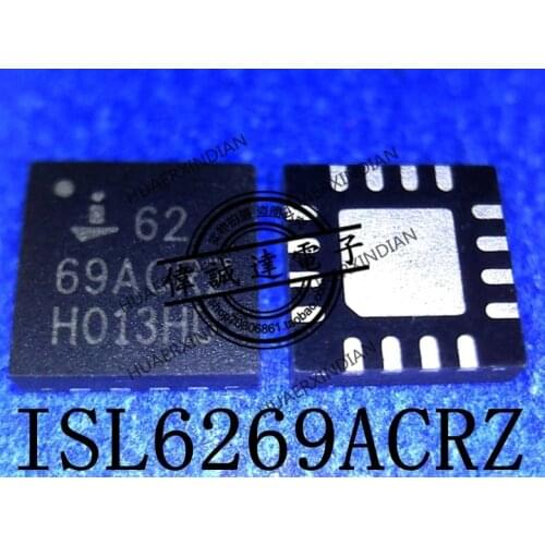 1Pieces New Original ISL6269ACRZ-T 62 69ACRZ-QFN16 In Stock Real Picture