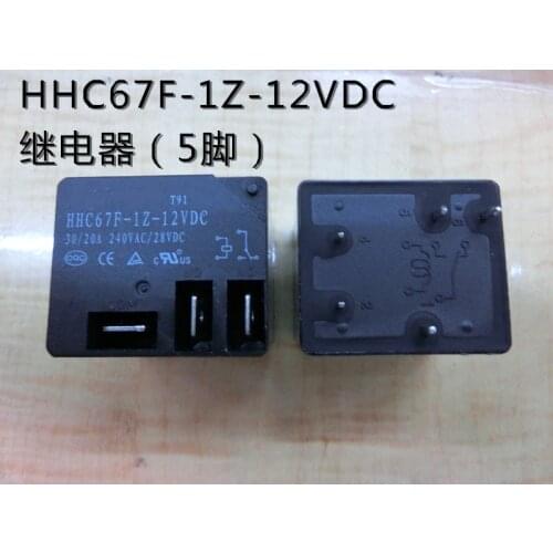 5PCS/LOT Original new 100% HHC67F-1Z-12VDC