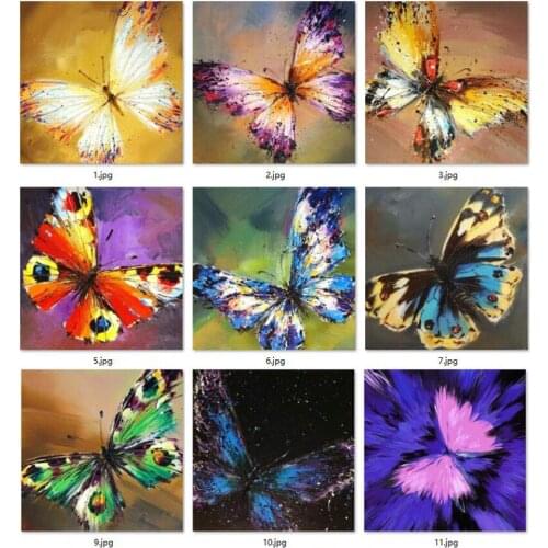 5d Diy Diamond Painting Cross Stitch Needlework Diamond Embroidery Butterfly Rhinestones Painting Full Diamond Mosaic Home Decor