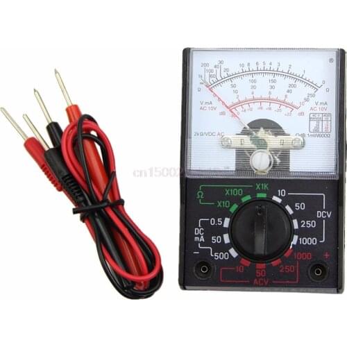 AC/DC Mini Electric OHM Voltmeter Ammeter Multi Tester MF-110A Multimeter