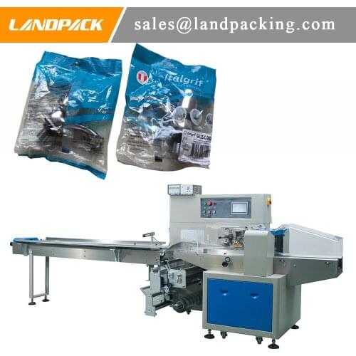 Automatic Multifunction Metal Faucet Pillow Bag Horizontal Flow Pack Machine