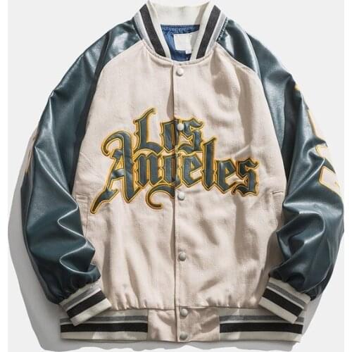 New Spring&Autumn Embroidery Baseball Jacket Womens Coat Mens Couple Bomber Unisex Boyfriend Style Varsity Hiphop Streetwear