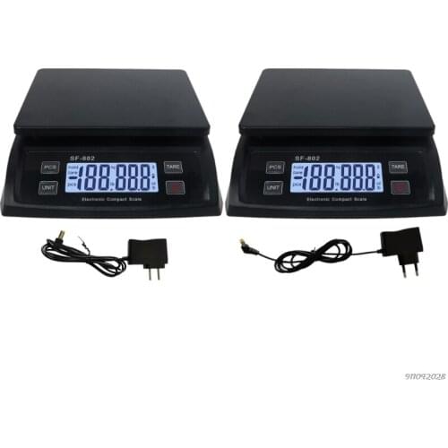 Digital Shipping Postal 66lb Scale Package Postage Scale with Hold & Tare Function EU/US Types AC Adapter Included 21 wholesales