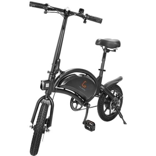 EU STOCK Duty-Free KUGOO KIRIN V1 Electric Bike 48V 45KM/H ebike 400W 14inch Pneumatic tire e bike for adults travel bicycle