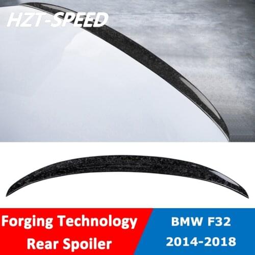 F32 P Style Forging Technology Carbon Fiber Tail Wing Trunk Rear Spoiler For BMW 4 Series F32 2014-2018