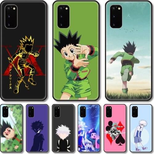 Freecss japan anime Phone Case For Samsung Galaxy Note S21 20 10 9 E Lite UW Ultra 5G PRO Black Shell Cover