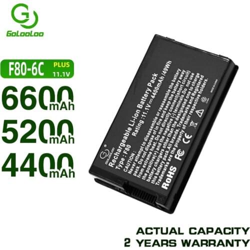 Golooloo 4400MaH Battery for Asus A32-F80 F80 F80Cr F80s F81 F81E F81Se F83 F83Cr F83E F83S F83Se F83V F83T F83VD F83VF K41 K41E
