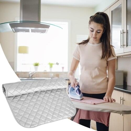 Top Ironing Boards Mat Laundry Pad Washer Dryer Cover Board Heat Resistant Blanket Press Clothes Protector Travel Portable